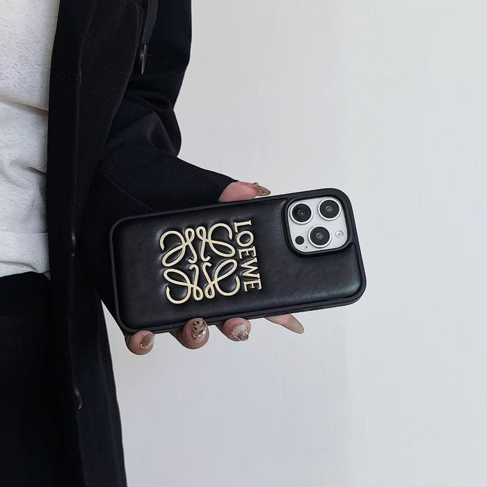 Luxury Designer Embossed Phone Case