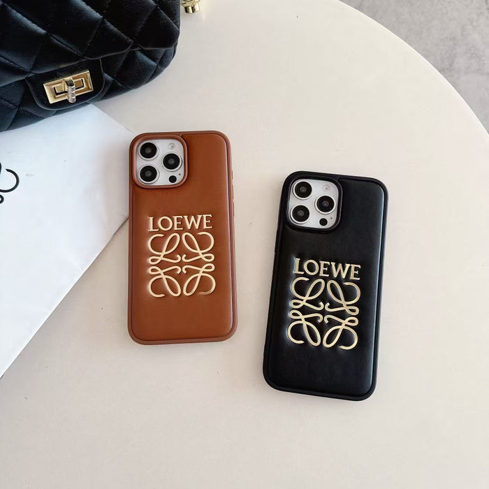 Luxury Designer Embossed Phone Case