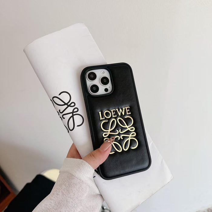 Luxury Designer Embossed Phone Case