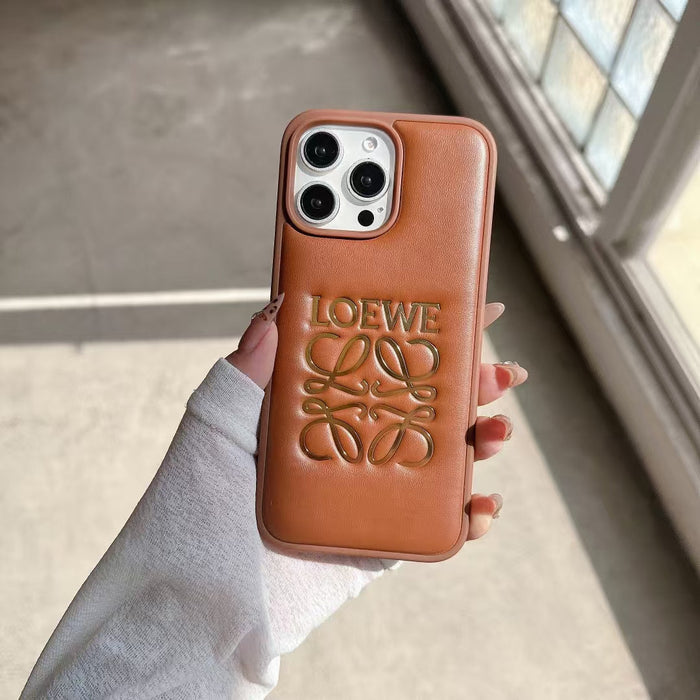 Luxury Designer Embossed Phone Case