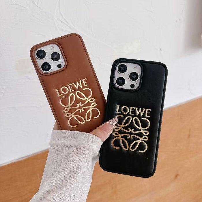 Luxury Designer Embossed Phone Case