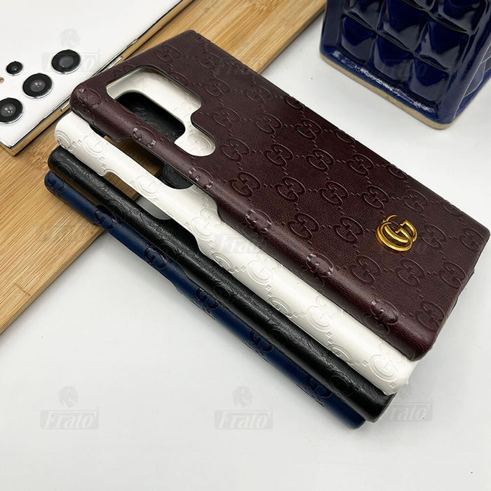 Luxury Fashion Brand Leather Case For Samsung Galaxy