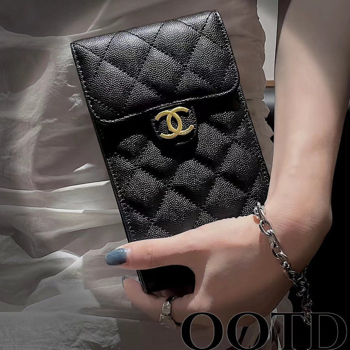Luxury Genuine Leather Crossbody Phone Bag Elegant Tote Bag