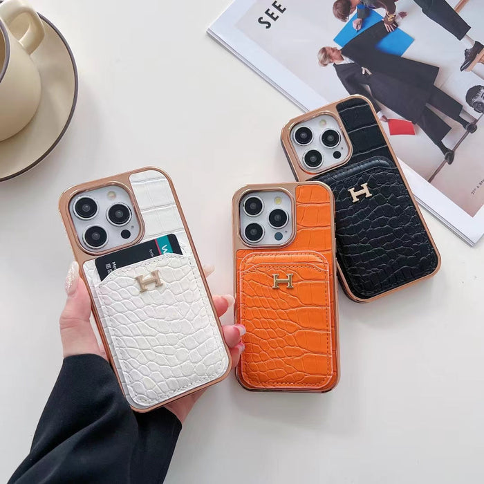 Luxury Inspired Card Holder Phone Case
