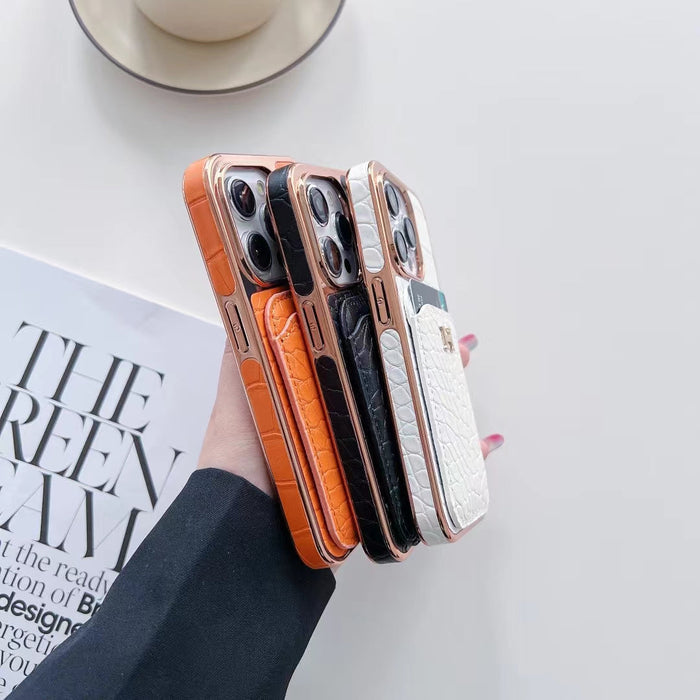 Luxury Inspired Card Holder Phone Case