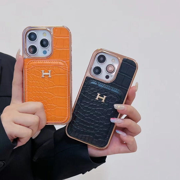 Luxury Inspired Card Holder Phone Case