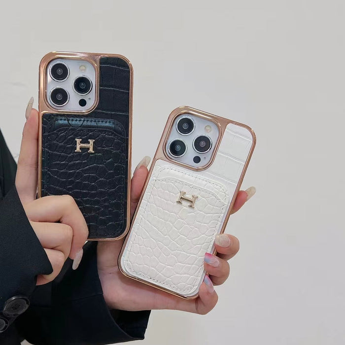 Luxury Inspired Card Holder Phone Case