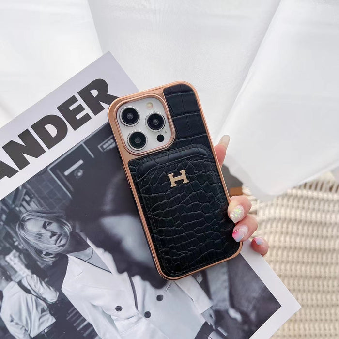 Luxury Inspired Card Holder Phone Case