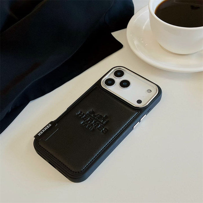 Luxury Leather Case For iPhone 17 / 16 / 15 / 14