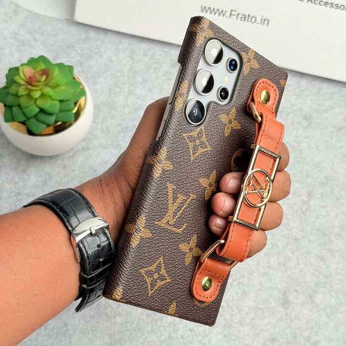 Luxury Strap Holder Case for Samsung Galaxy – Chic Designer Style
