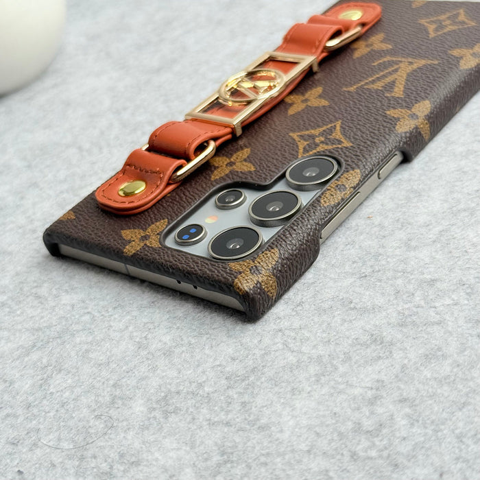 Luxury Strap Holder Case for Samsung Galaxy – Chic Designer Style