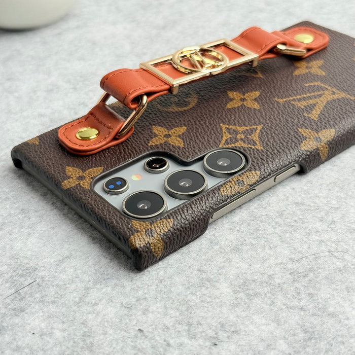 Luxury Strap Holder Case for Samsung Galaxy – Chic Designer Style