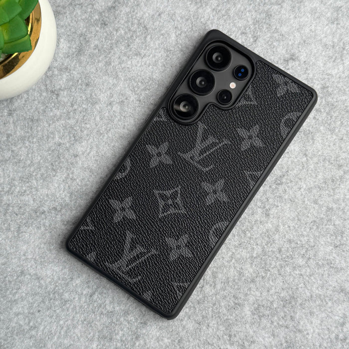 BLACK LV Style Case for Samsung Galaxy
