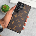 BROWN LV Style Case for Samsung Galaxy