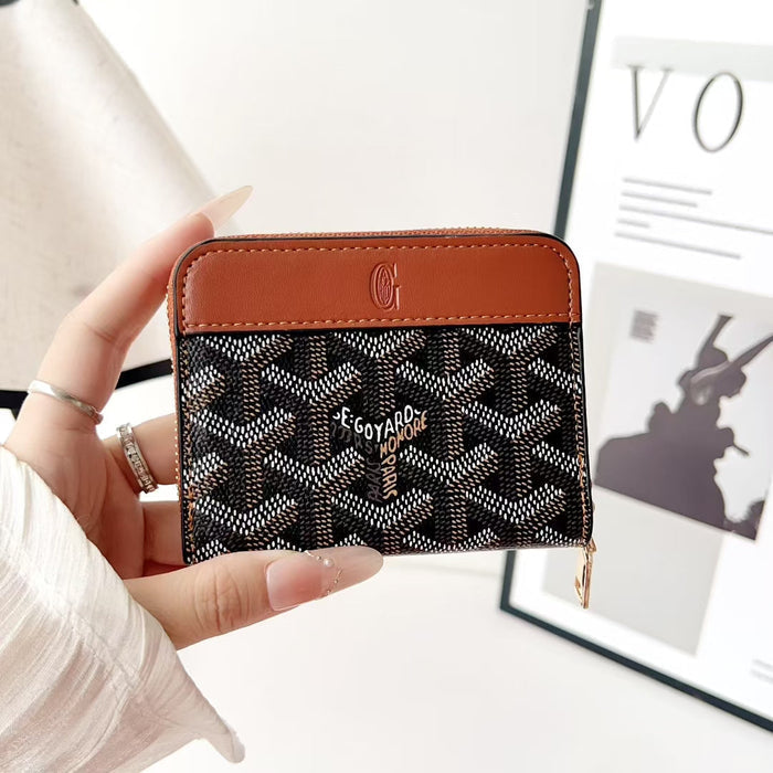 Luxury Zipper ID Card Holder