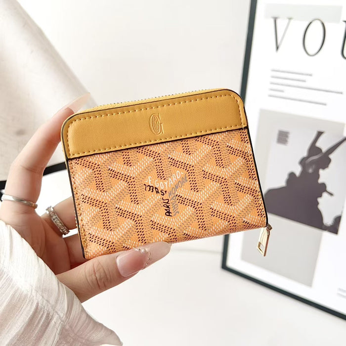 Luxury Zipper ID Card Holder