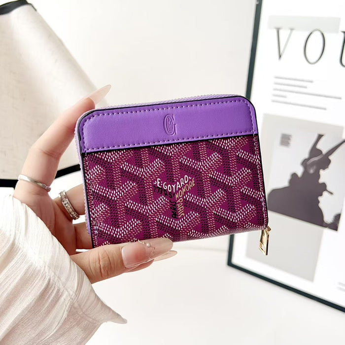 Luxury Zipper ID Card Holder