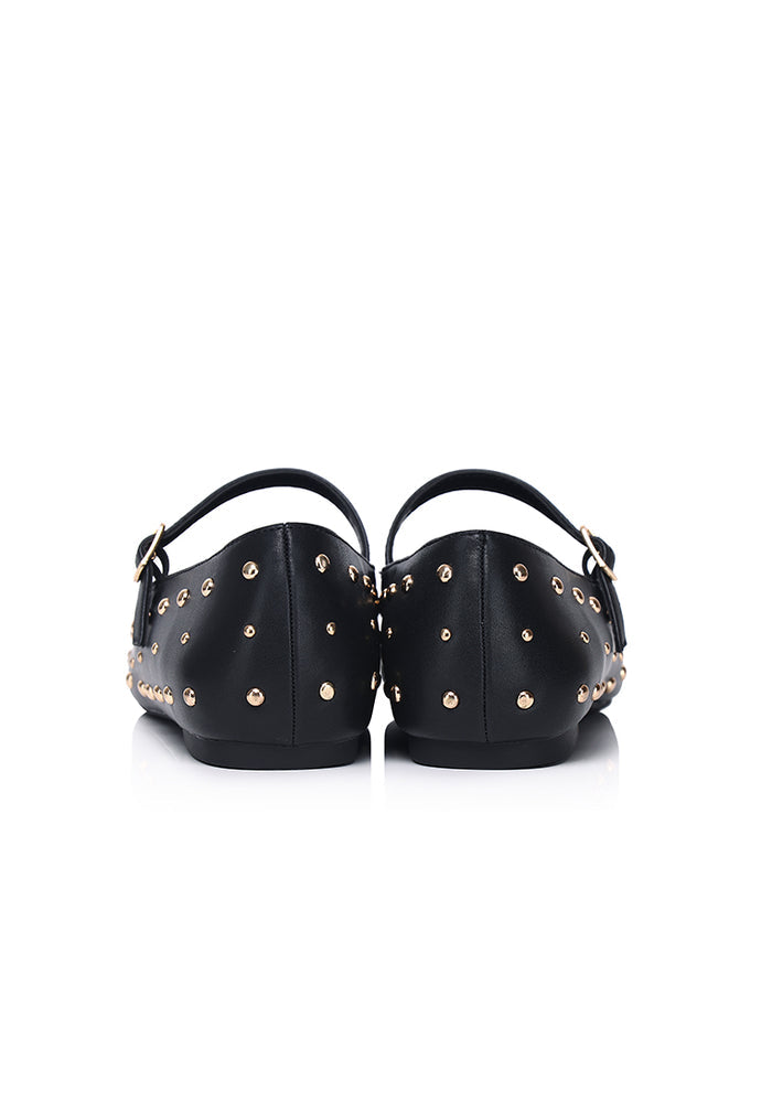 Lyla Ballerina & Flats With Stub (Black)