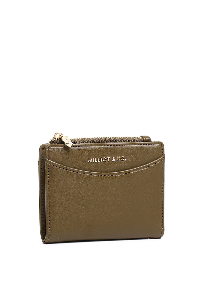 Madison Bifold Short Wallet (Olive)