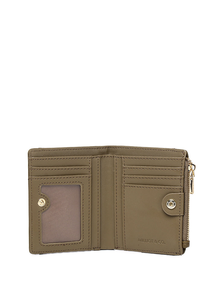 Madison Bifold Short Wallet (Olive)