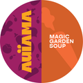 Auïama Magic Garden Soup container — organic chicken and butternut squash on bone broth
