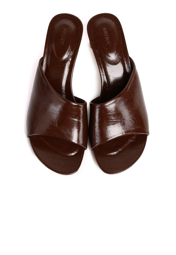 Marcela Heeled Sandals (Brown)