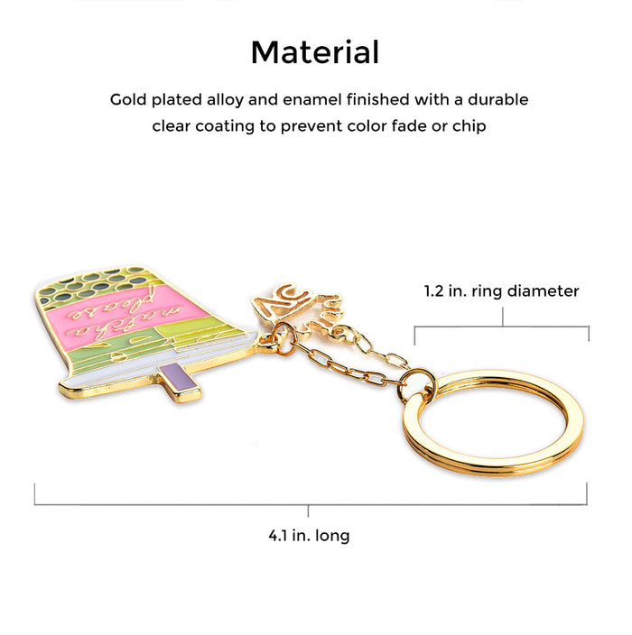 Matcha Keychain – Cute Bag Charm Accessory