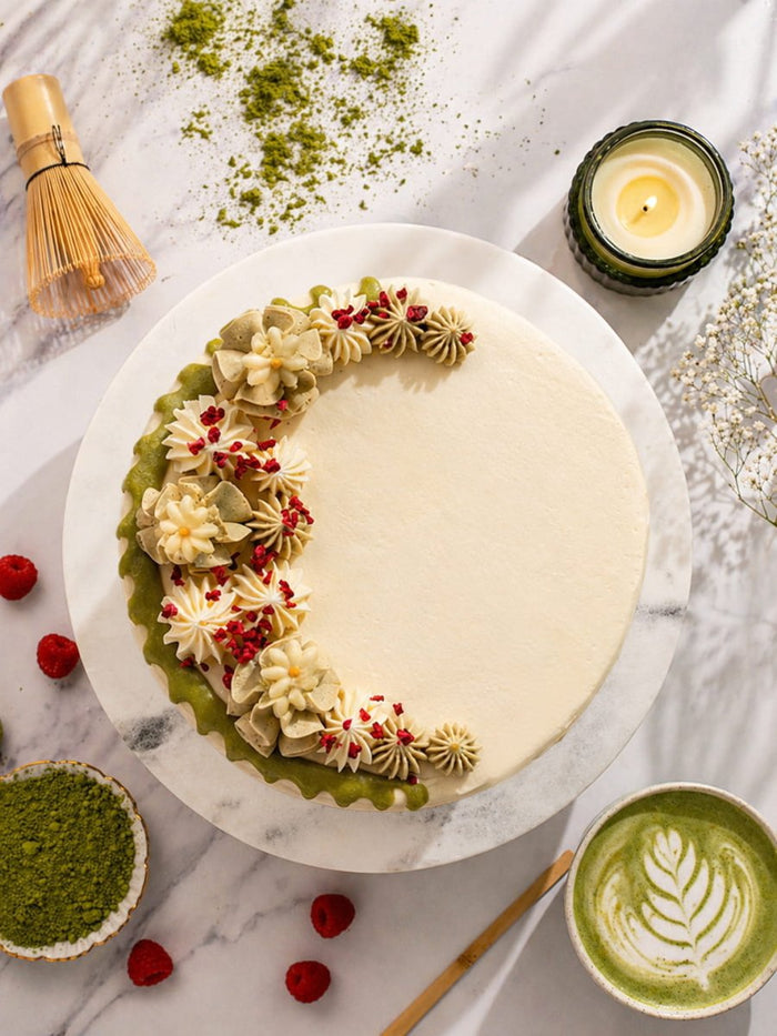 Matcha & Raspberry Indulgence Cake - Patisserie Valerie