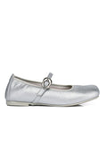 Maura Mary Jane Ballerina Flats (Silver)