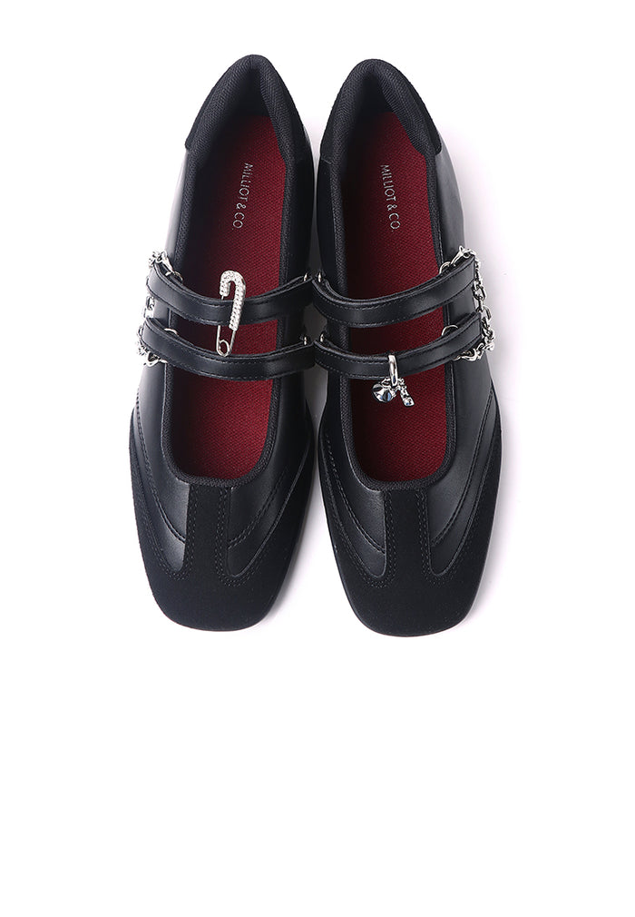 Maven Mary Jane Sneakers (Black)