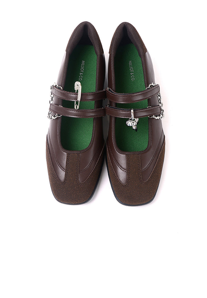 Maven Mary Jane Sneakers (Brown)