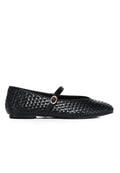Maya Braided Mary Janes Flats & Ballerina (Black)