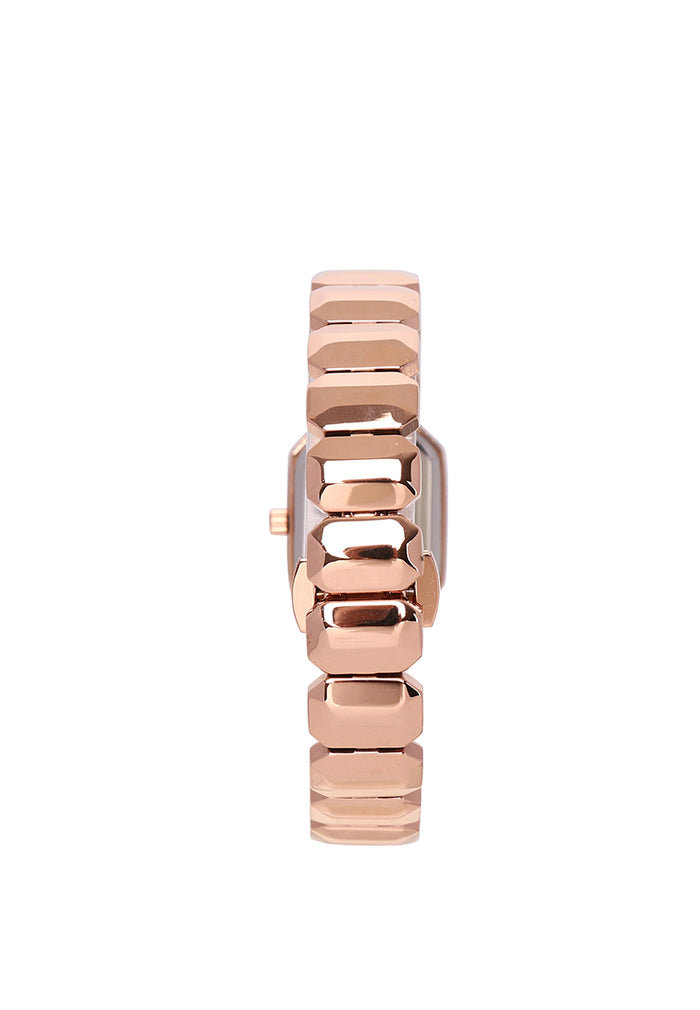 Maya Stainless Steel Bracelet Watch (Rose Gold)