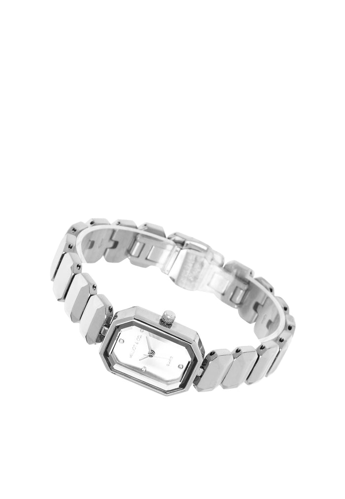 Maya Stainless Steel Bracelet Watch (Silver)