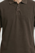 Men After Dark Polo Collar T-shirt