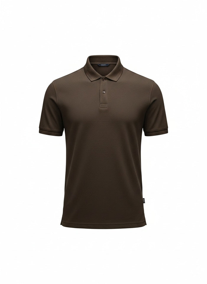 Men After Dark Polo Collar T-shirt