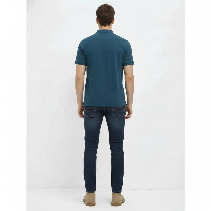 Men Air-Force Sold Polo Collar T-shirt