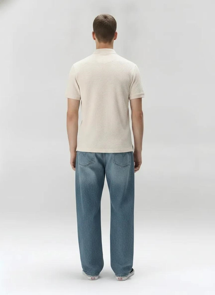 Men Arona Polo Collar T-shirt