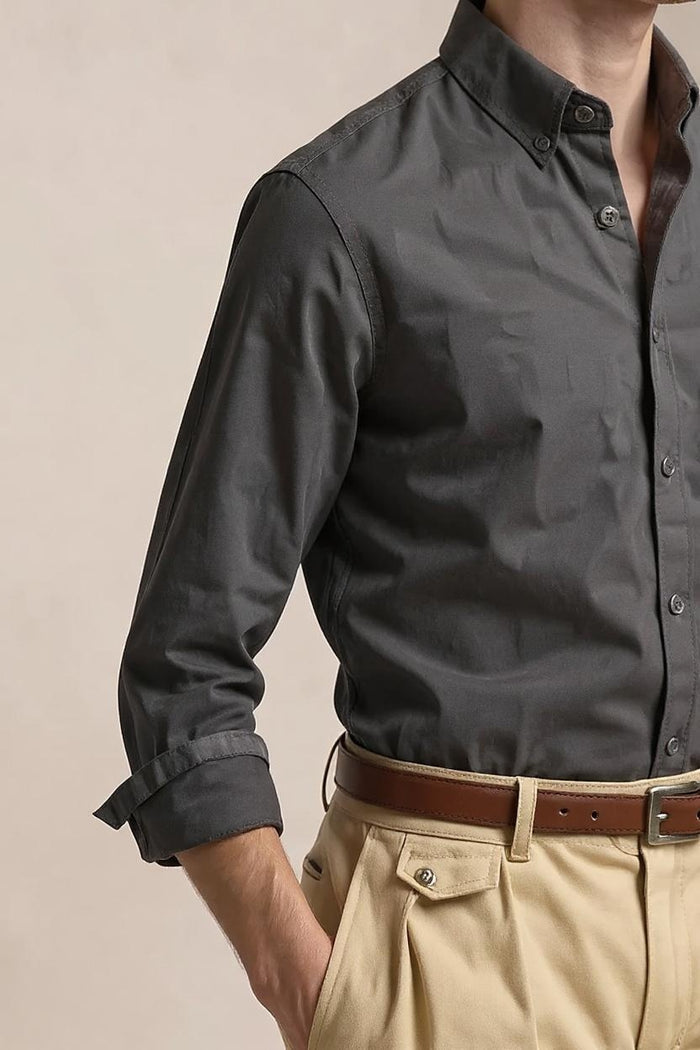 Men Black Casual Shirt