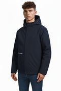 Men Black Lightweight Puffer Jacket