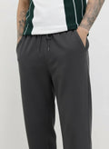 Men Black Regular Fit Training Track Pants