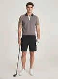 Men Black Sports Shorts
