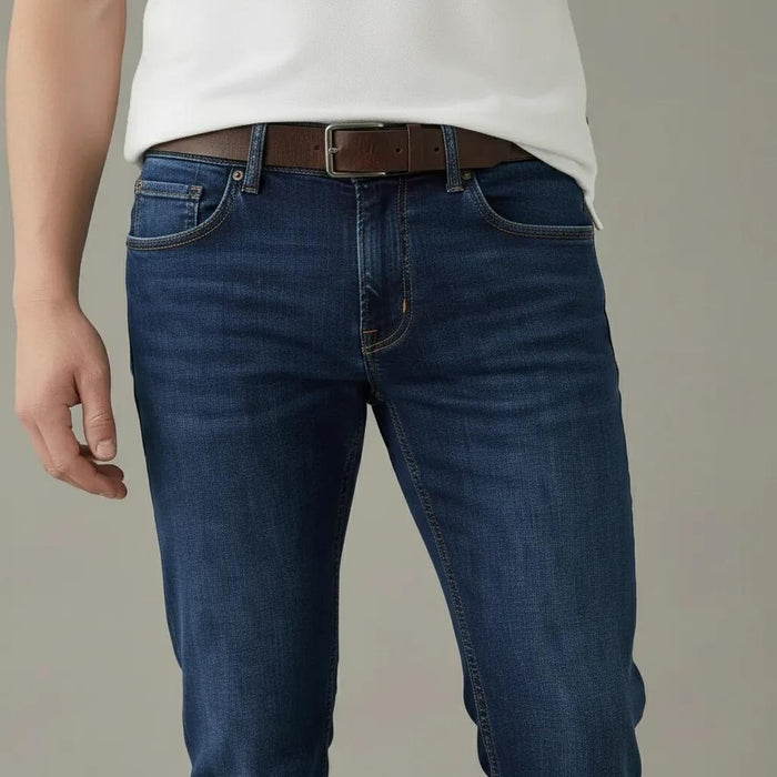 Men Bootcut Mid-Rise Light Fade Stretchable Jeans