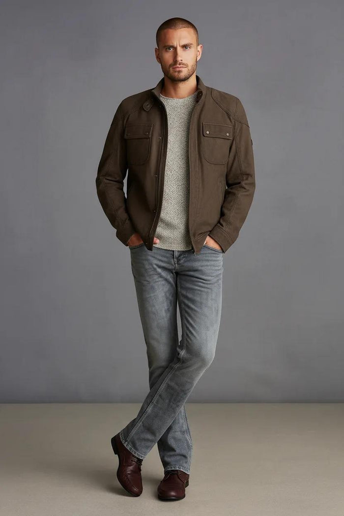 Men Bootcut Mid-Rise Light Fade Stretchable Jeans