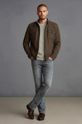 Men Bootcut Mid-Rise Light Fade Stretchable Jeans