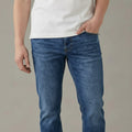 Men Bootcut Mid-Rise Light Fade Stretchable Jeans