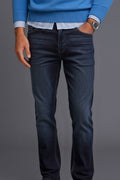Men Bootcut Mid-Rise Light Fade Stretchable Jeans