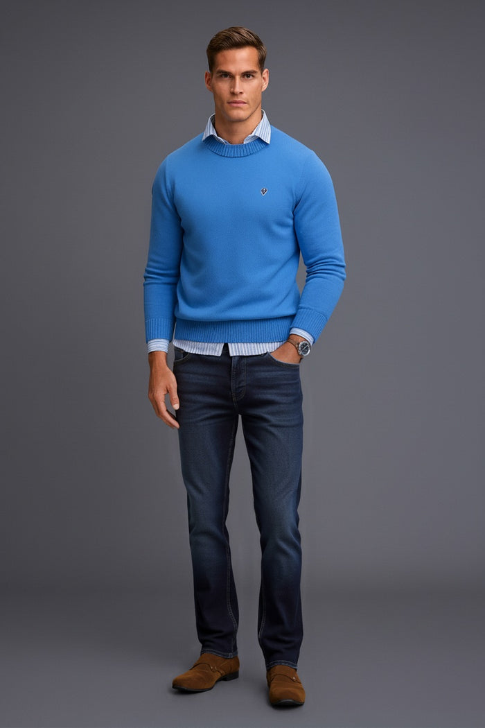 Men Bootcut Mid-Rise Light Fade Stretchable Jeans