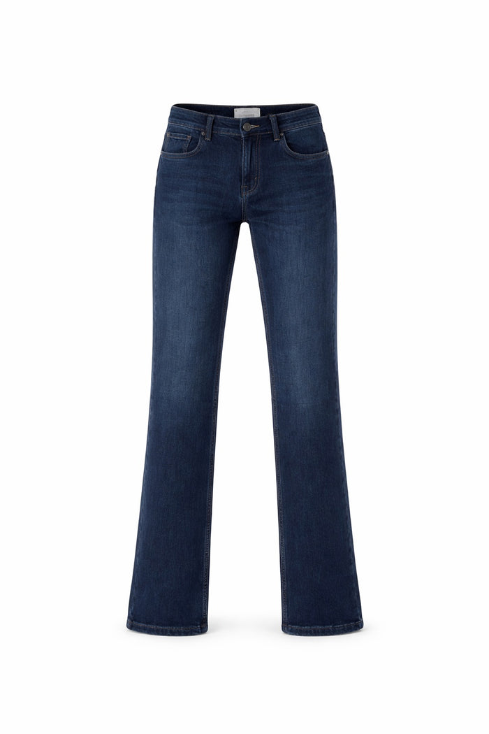 Men Bootcut Mid-Rise Light Fade Stretchable Jeans