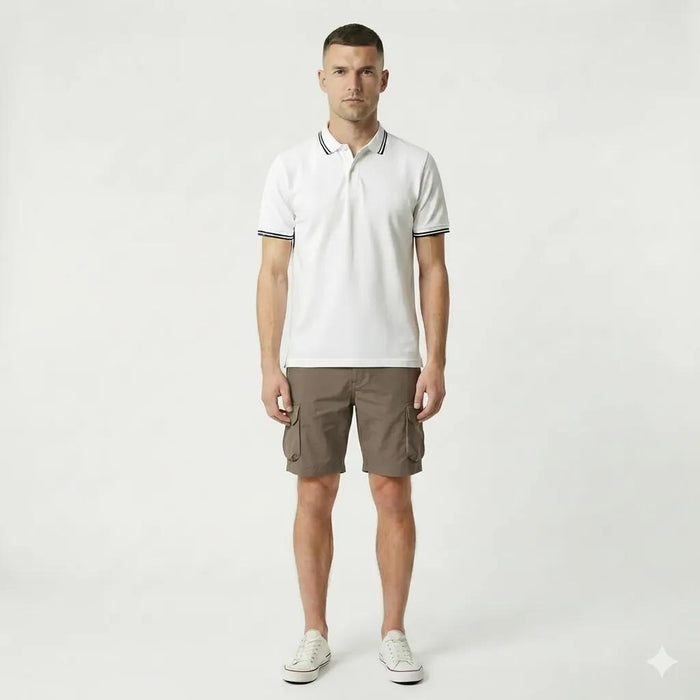 Men Choco Cargo Shorts